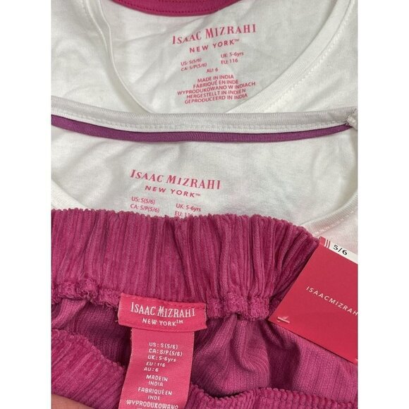 Isaac Mizrahi Girls Small 5 6 Set 4 Pc 2 Tops 2 Skirts NEW Sequin Unicorn Fairy - Picture 10 of 10